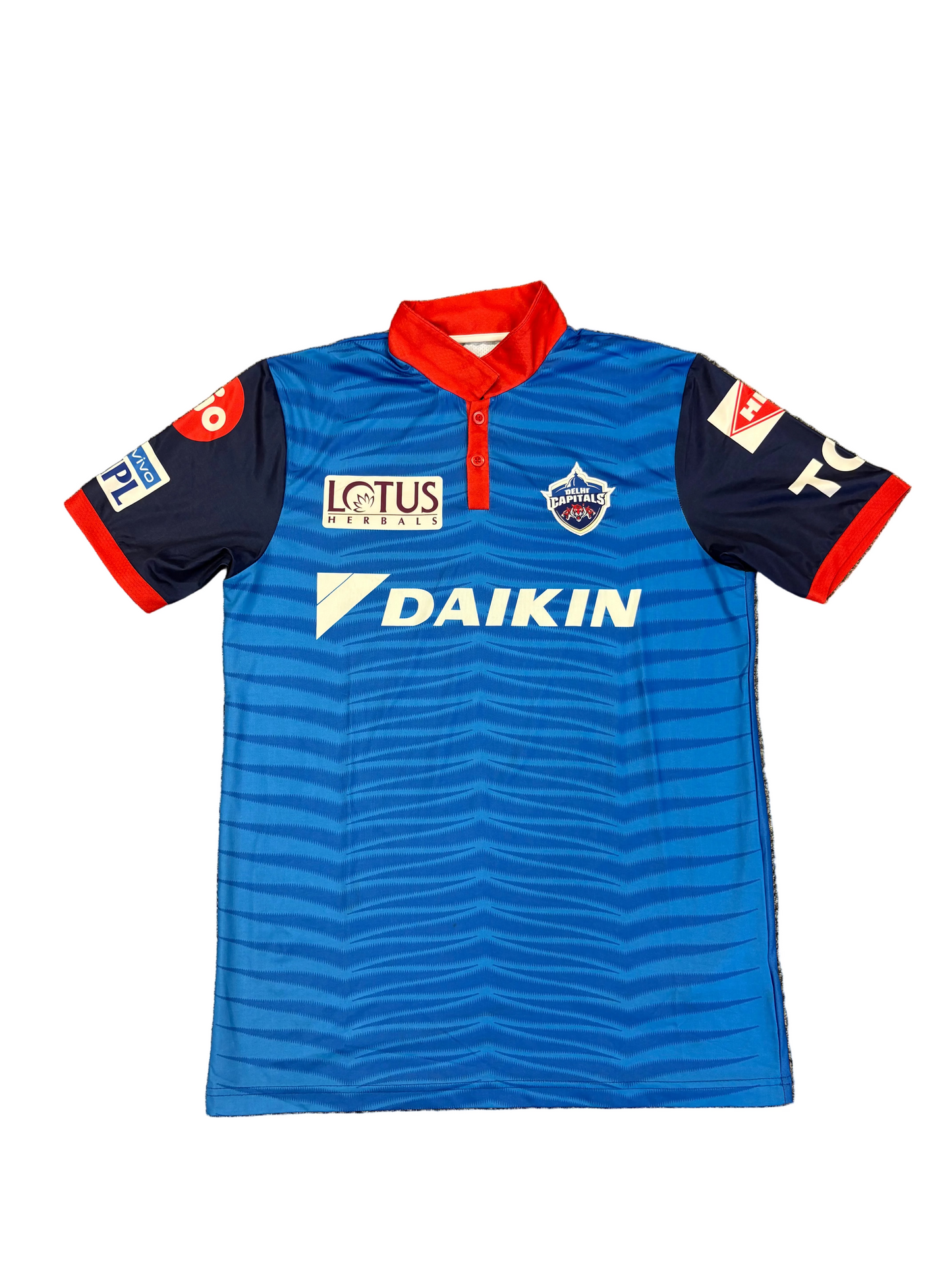 Colin Ingram Delhi Capitals 2019 IPL Match Worn SS Playing Shirt