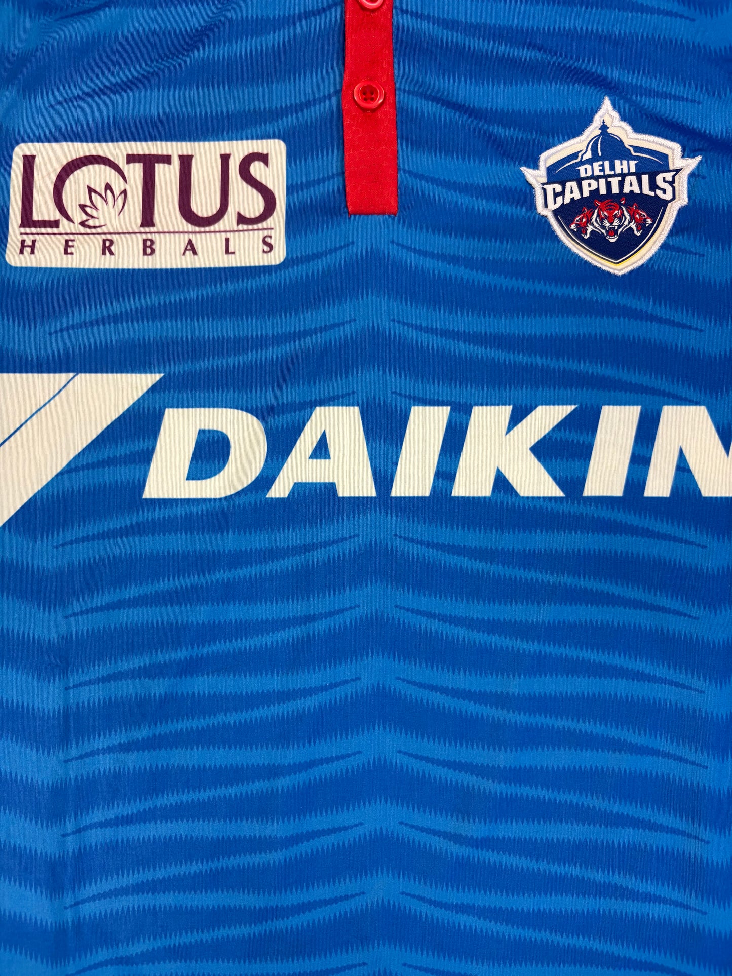 Colin Ingram Delhi Capitals 2019 IPL Match Worn SS Playing Shirt
