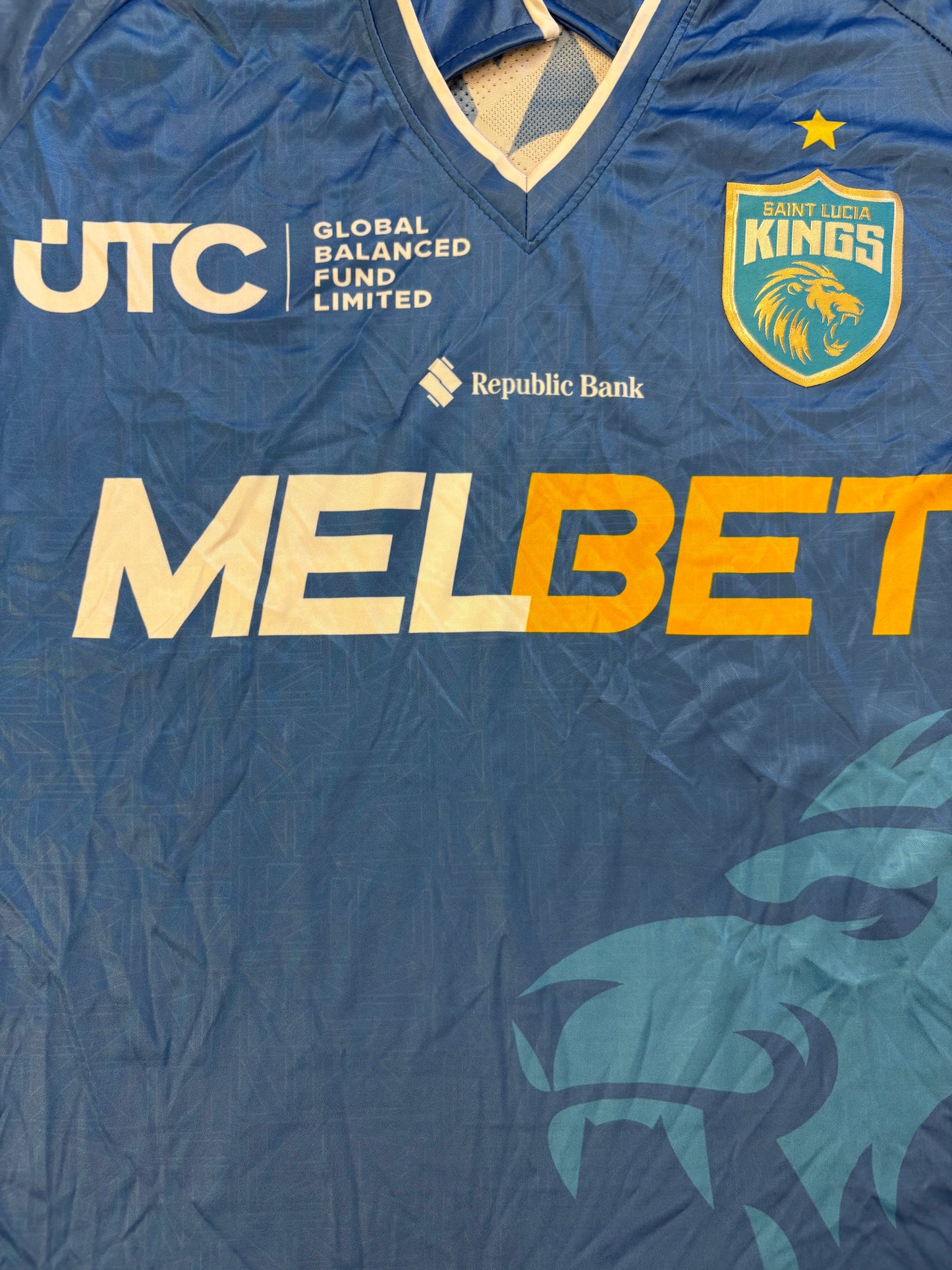 Javelle Glenn St Lucia Kings 2025 CPL Match Worn LS Playing Shirt