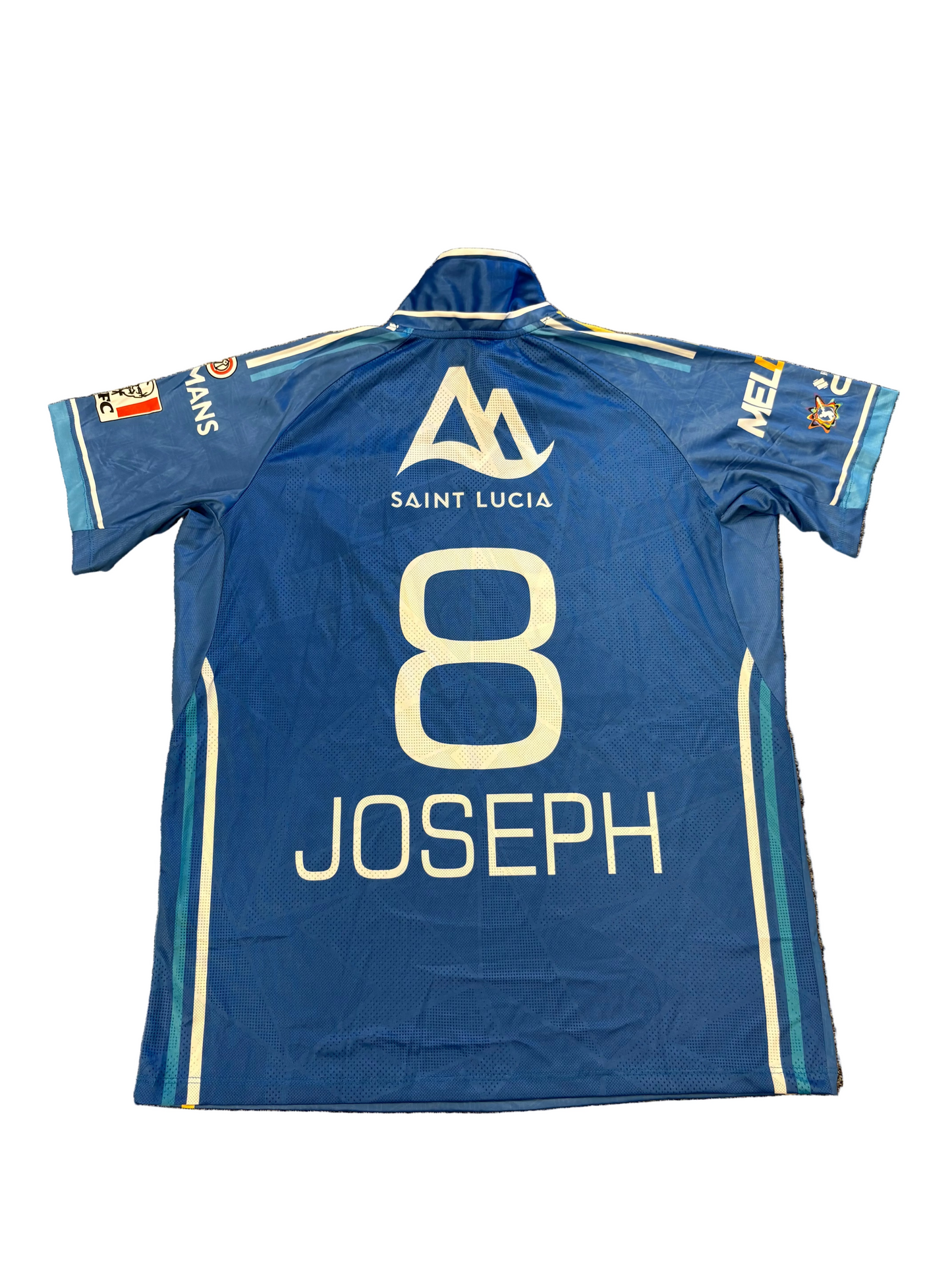 Alzarri Joseph St Lucia Kings 2025 CPL Match Worn SS Playing Shirt