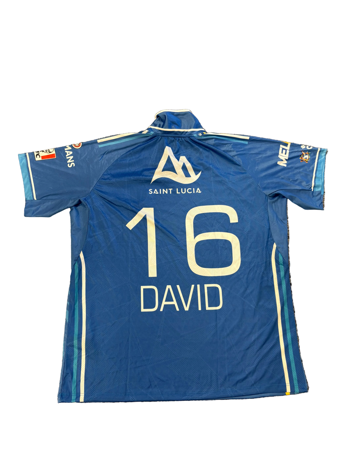 Tim David St Lucia Kings 2025 CPL Match Worn SS Playing Shirt
