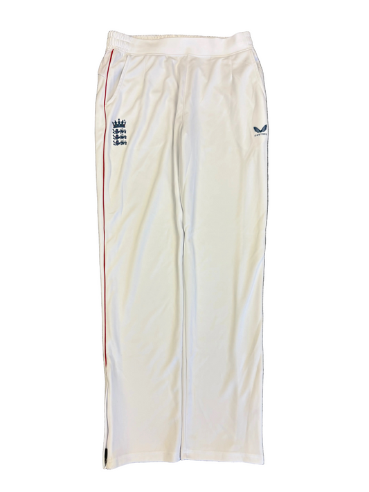 England 2026 Test Match Worn Playing Trousers