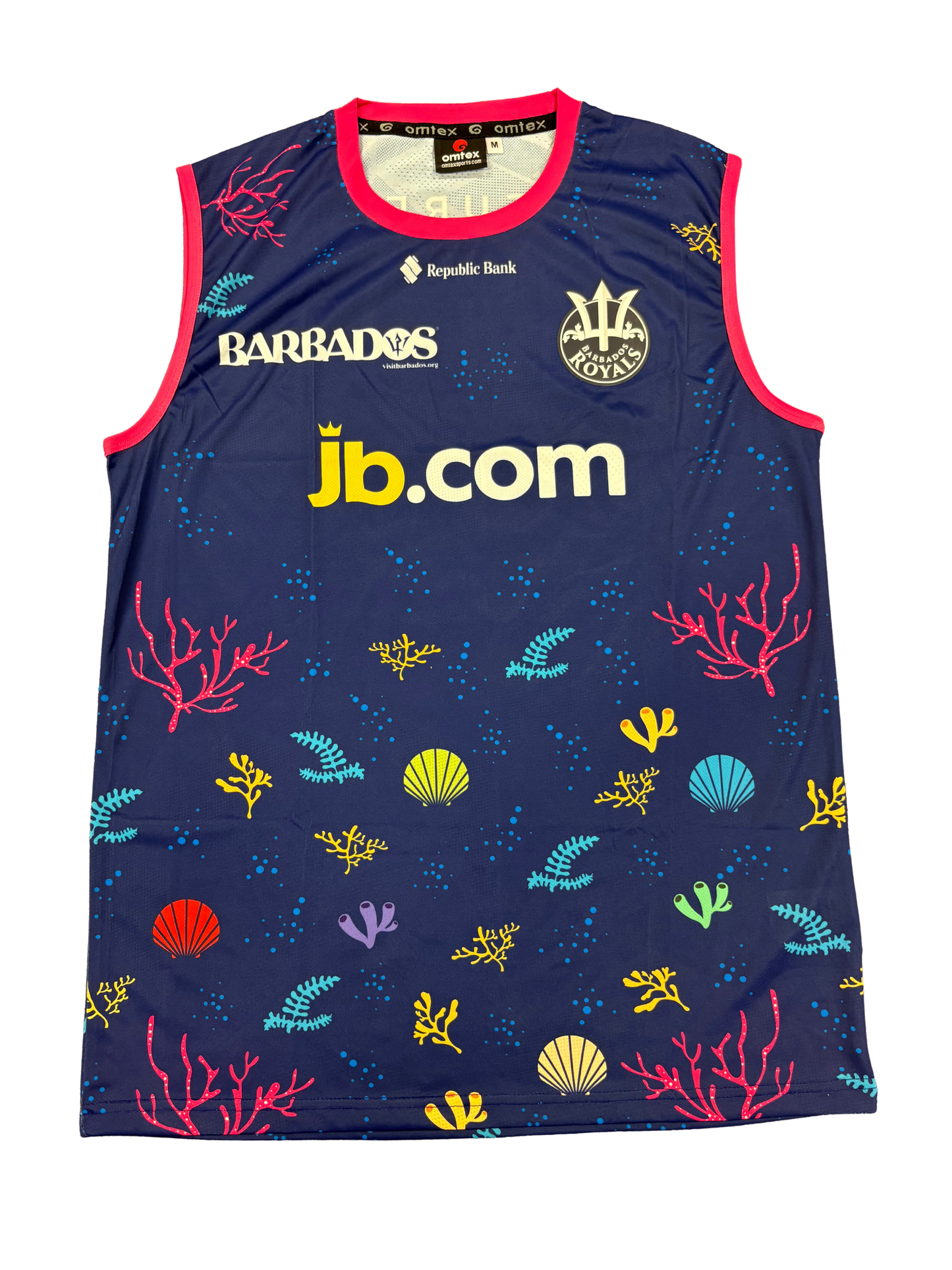 Barbados Royals 2025 CPL Player Issue Sleeveless Training Vest