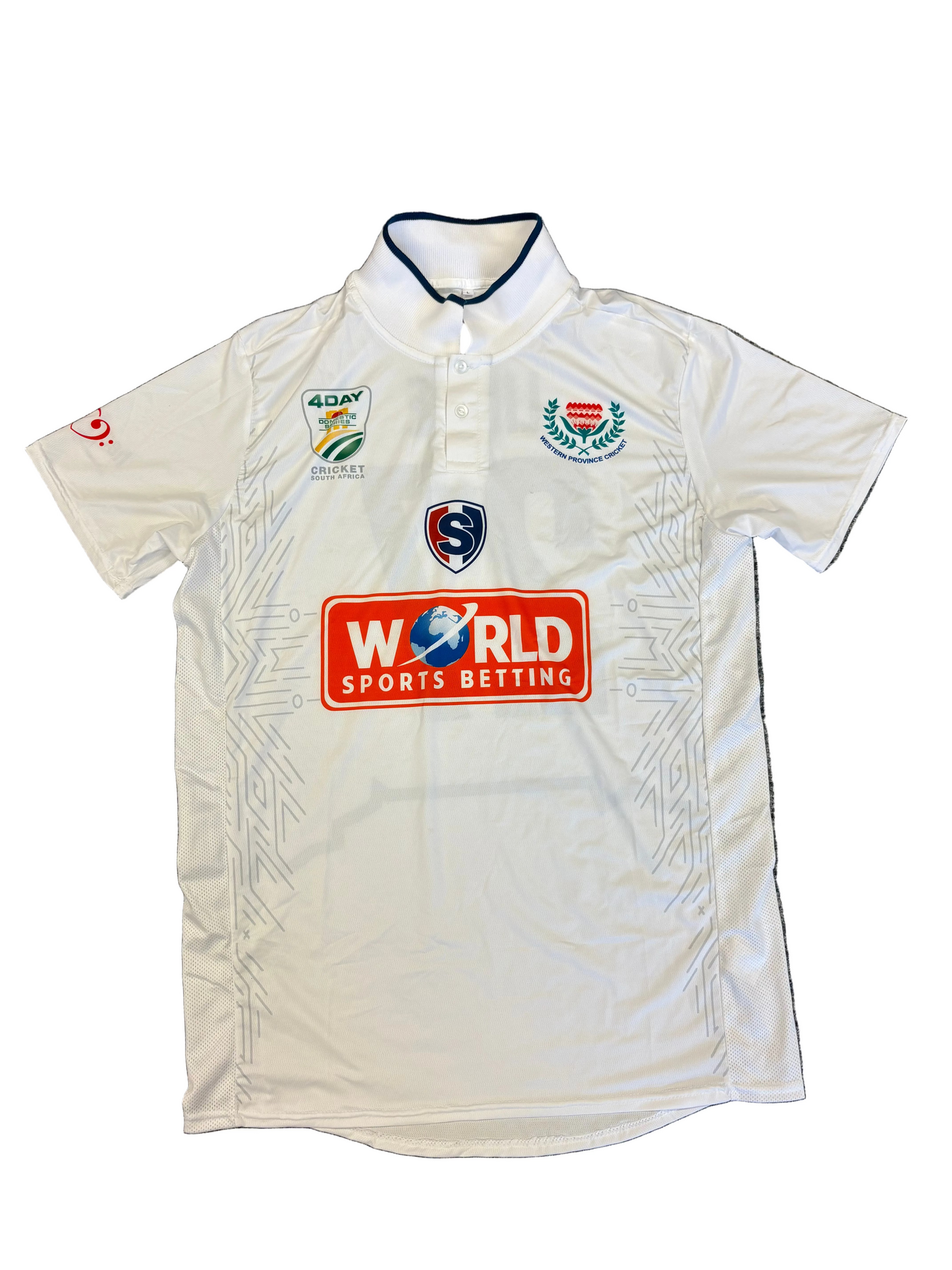 George Linde Western Province 2026 4DC Match Worn SS Playing Shirt