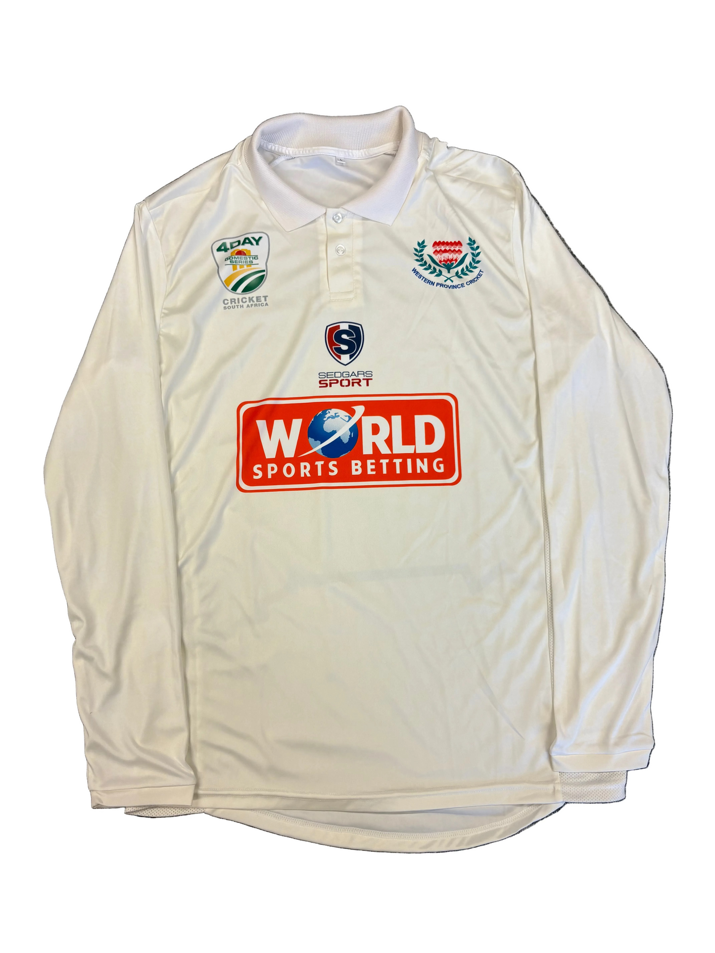Western Province 2024 4DC Player Issue LS Playing Shirt