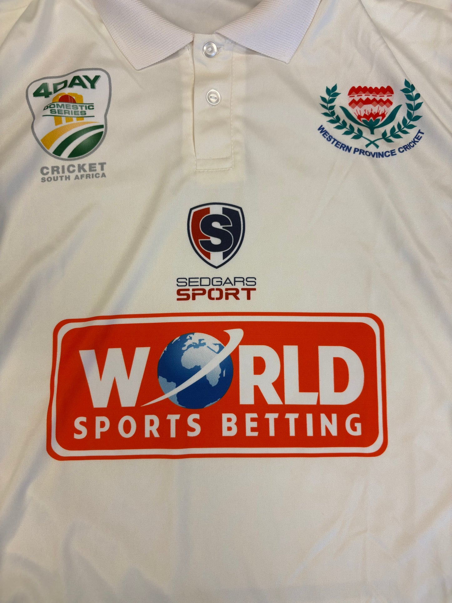 Western Province 2024 4DC Player Issue SS Playing Shirt
