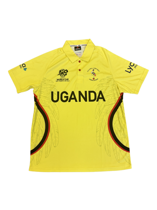 Uganda 2024 CWC Player Issue SS Playing Shirt