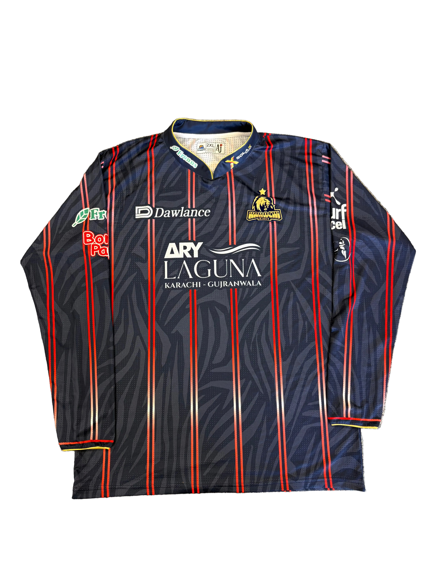 George Munsey Karachi Kings 2025 PSL Match Issue LS Playing Shirt
