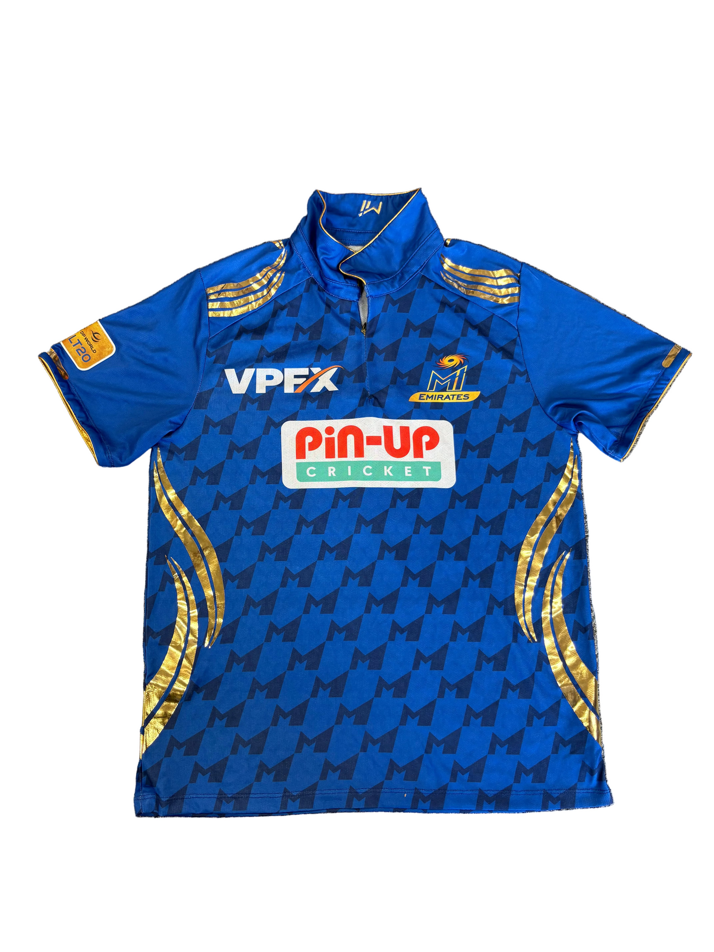 Jordan Thompson MI Emirates 2024 ILT20 Match Worn SS Playing Shirt