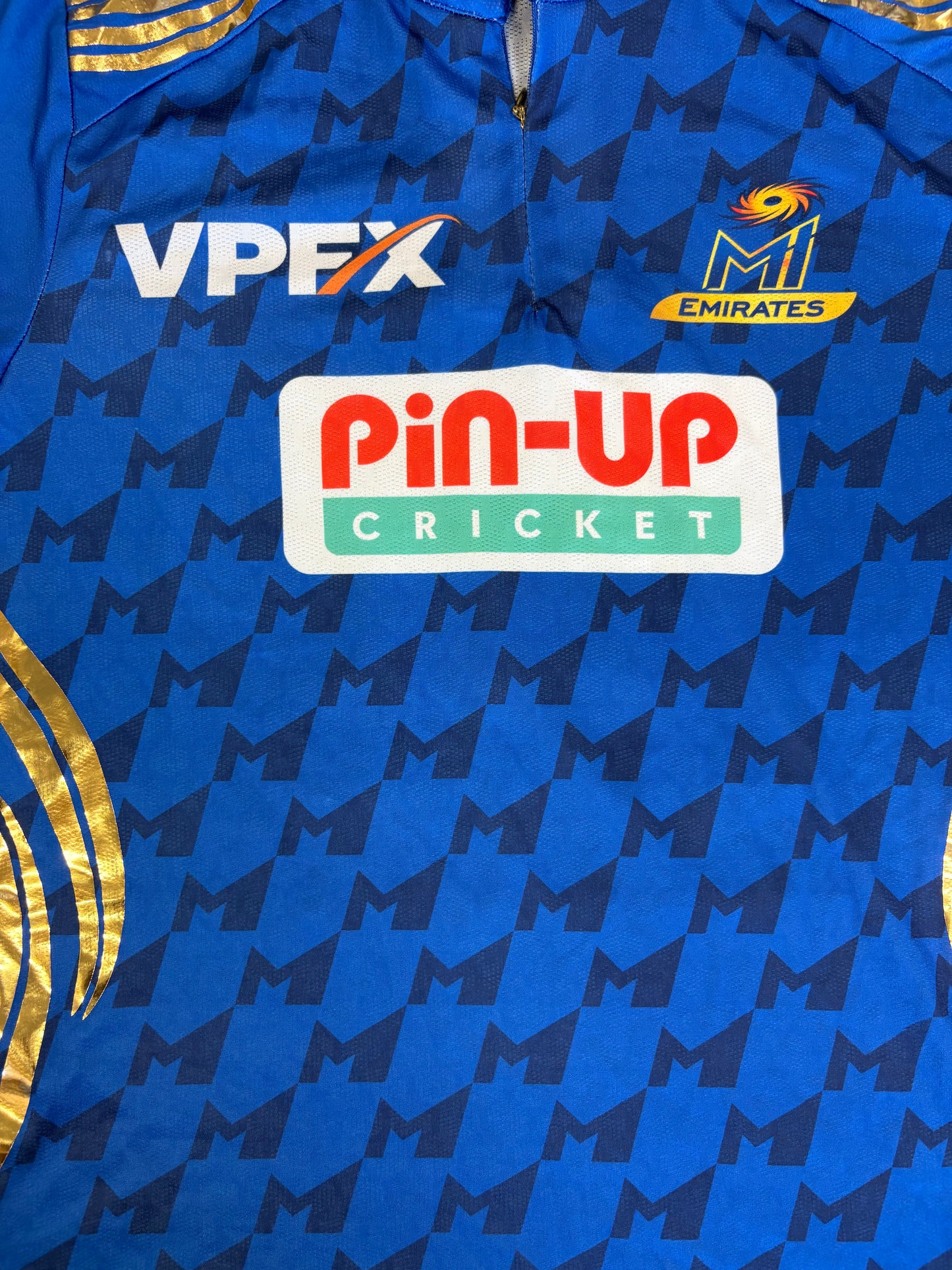 Jordan Thompson MI Emirates 2024 ILT20 Match Worn SS Playing Shirt