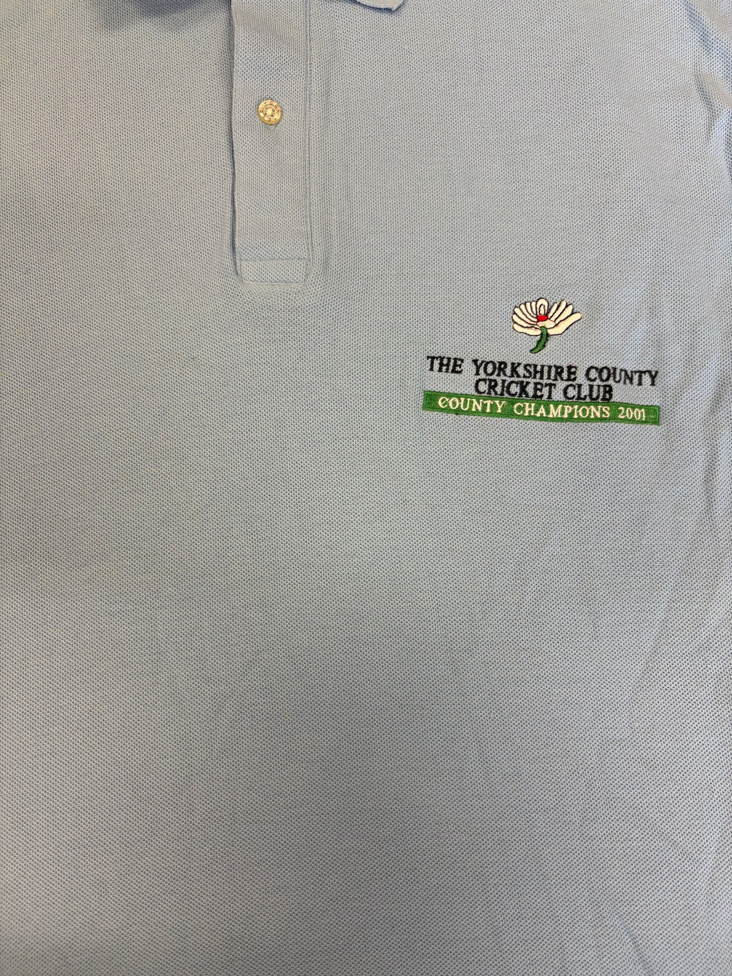 Yorkshire Retro Player Issue Travel & Media Polo Shirt