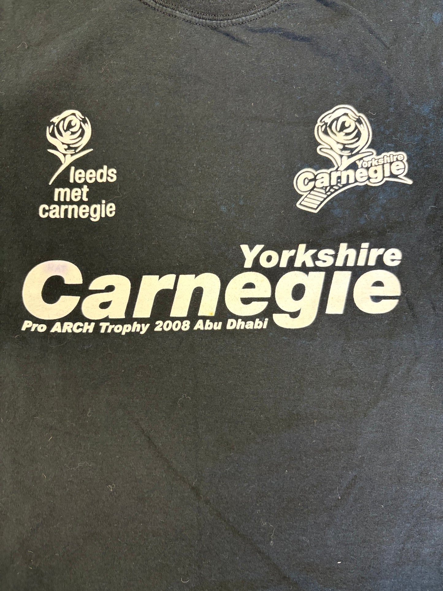Yorkshire Carnegie 2008 Retro Player Issue SS Training T-Shirt
