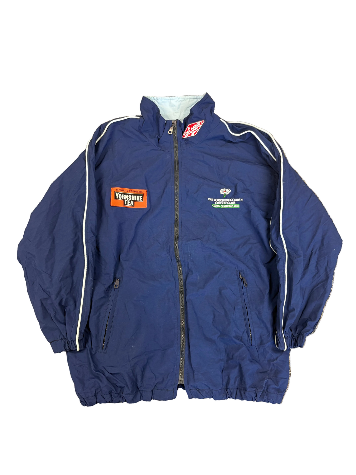 Yorkshire Retro Player Issue Full Zip Training Jacket