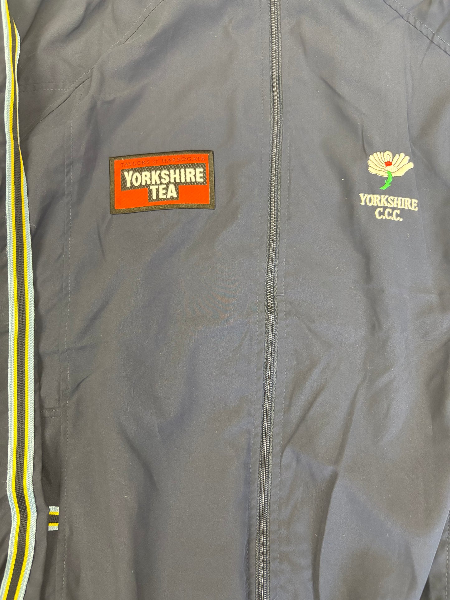 Yorkshire Retro Player Issue Full Zip Training Jacket