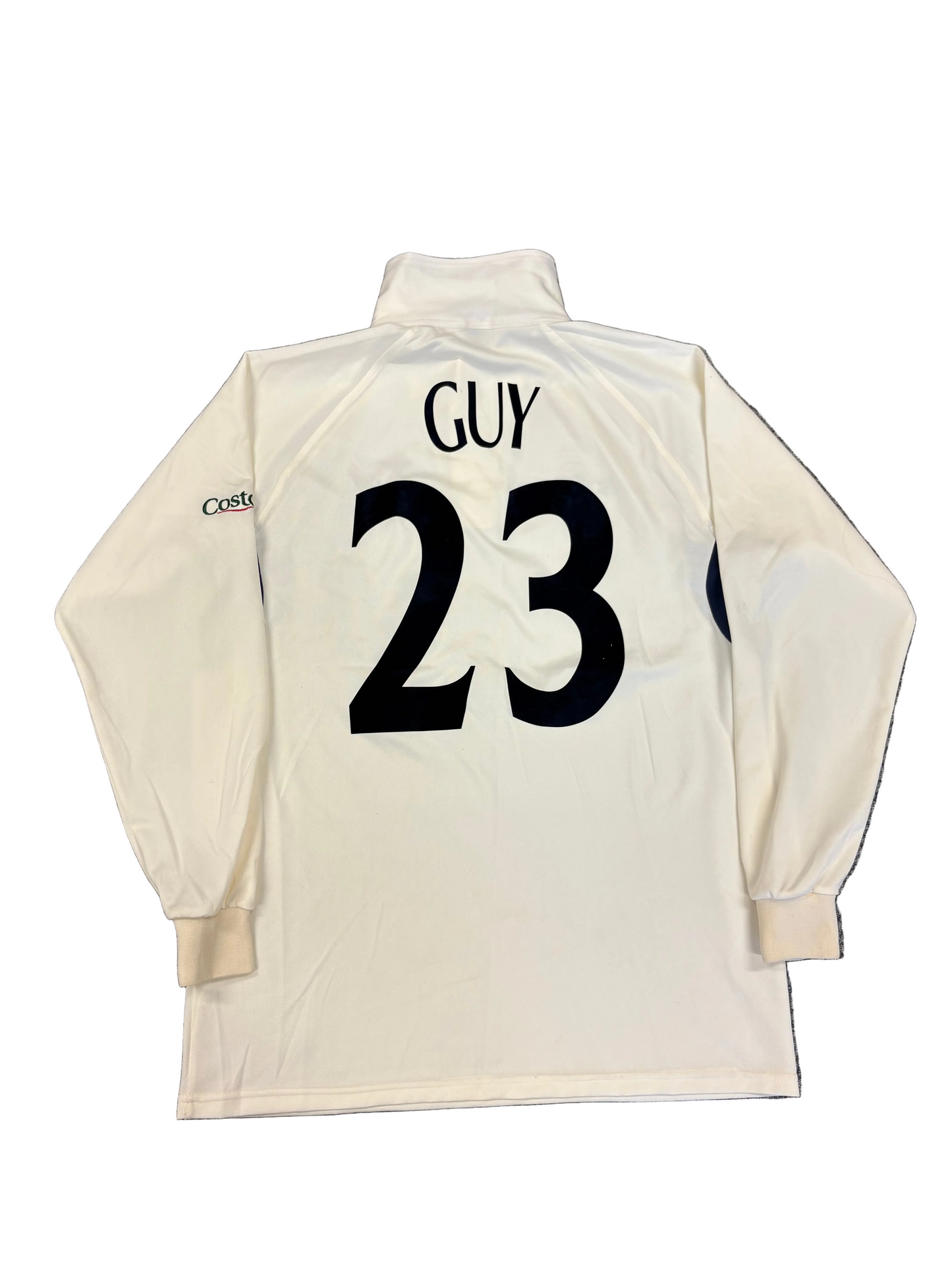 Simon Guy Retro Yorkshire County Championship Match Worn and Signed LS Playing Shirt