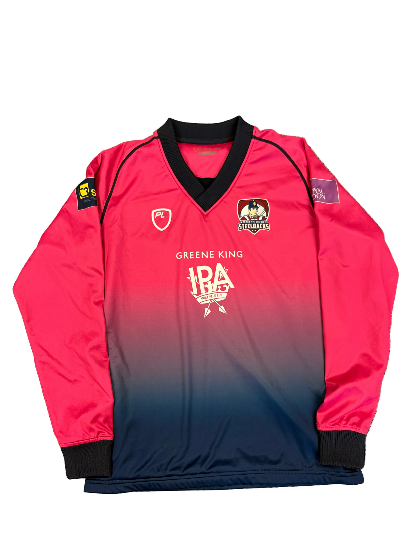 Adam Rossington Northants Steelbacks RLODC Match Worn LS Playing Jumper