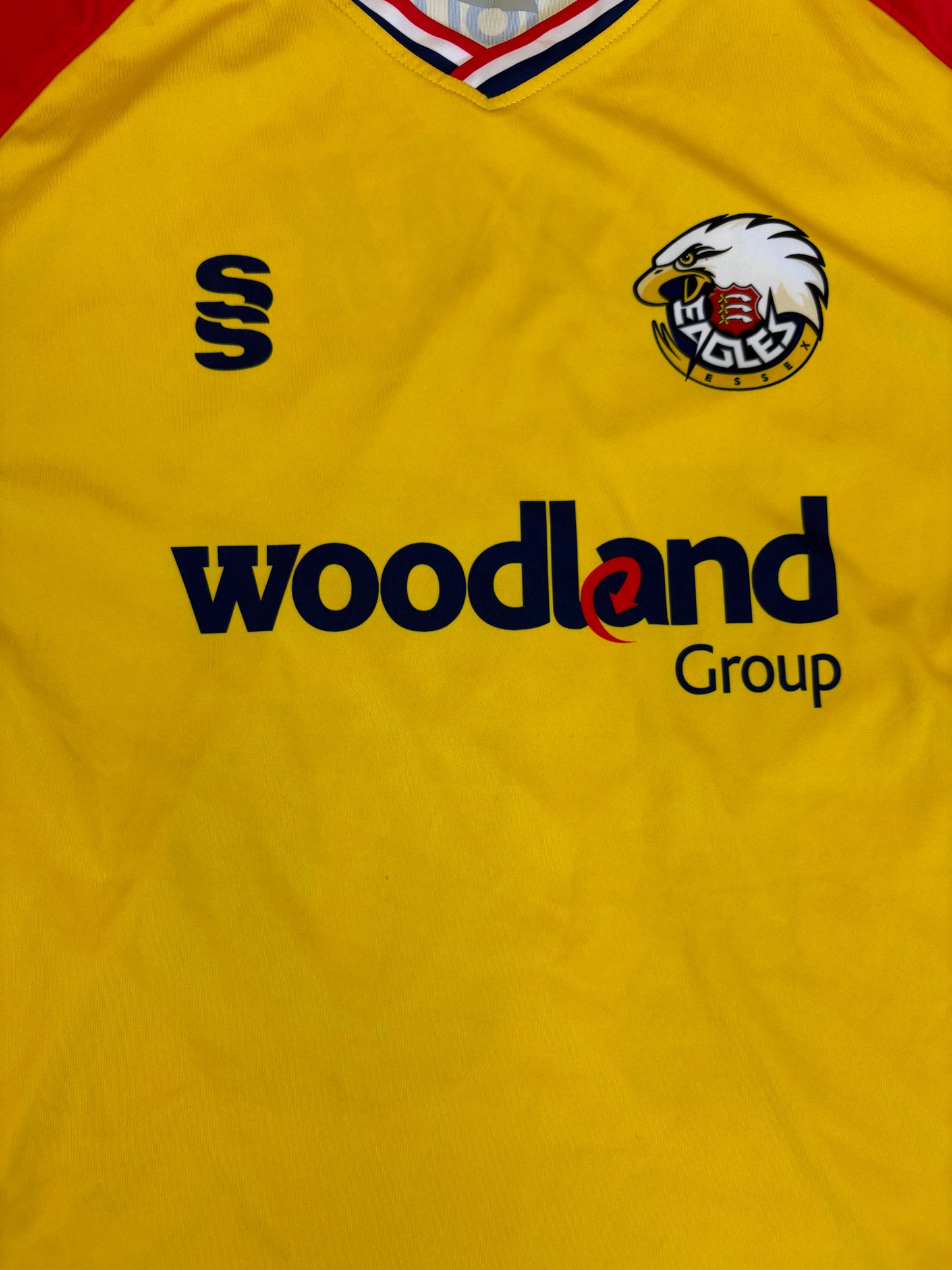 Sam Cook Essex Eagles 2019 T20 Match Worn SS Playing Shirt