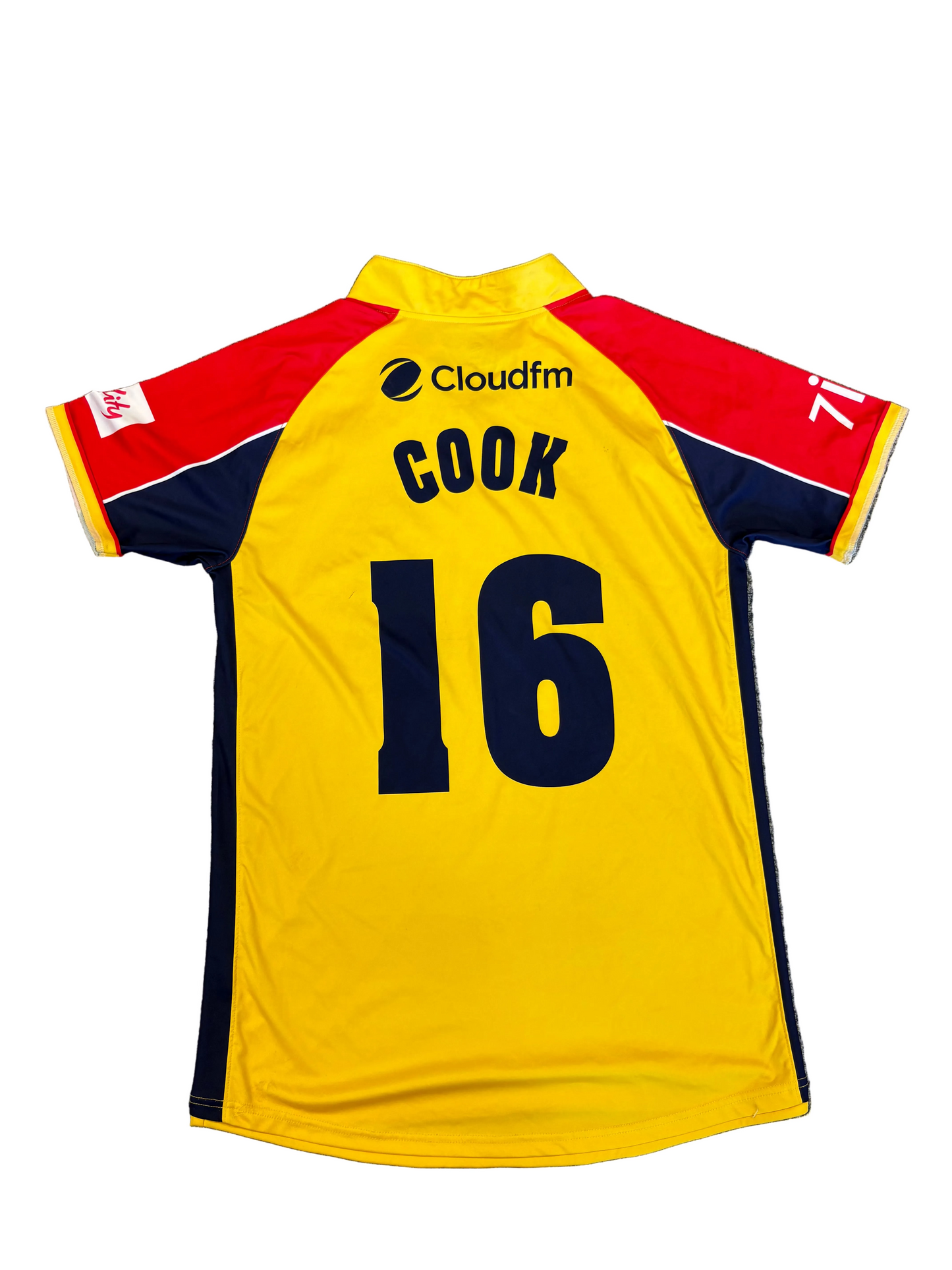 Sam Cook Essex Eagles 2019 T20 Match Worn SS Playing Shirt