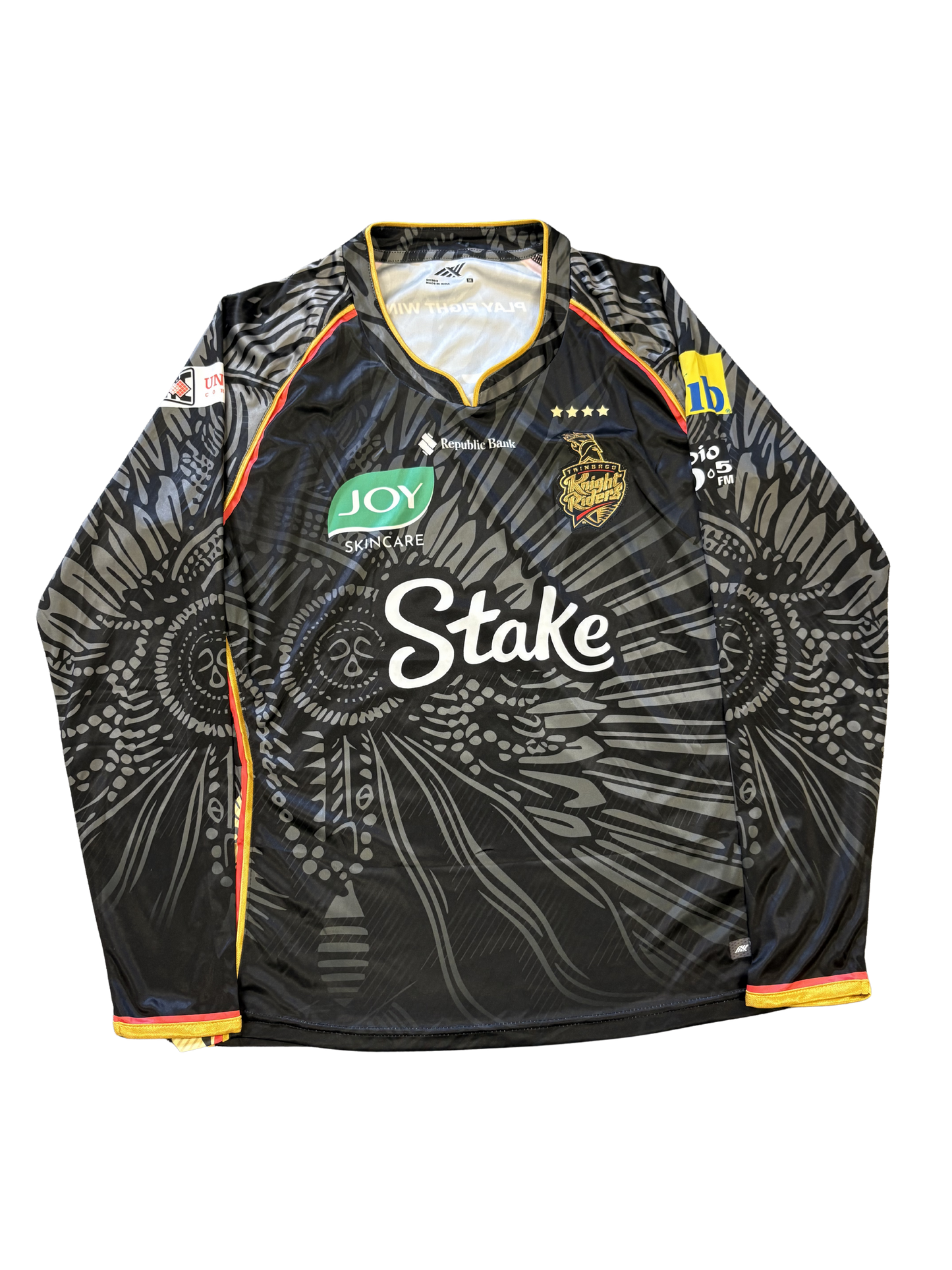 Trinbago Knight Riders 2025 CPL Player Issue LS Training T-Shirt