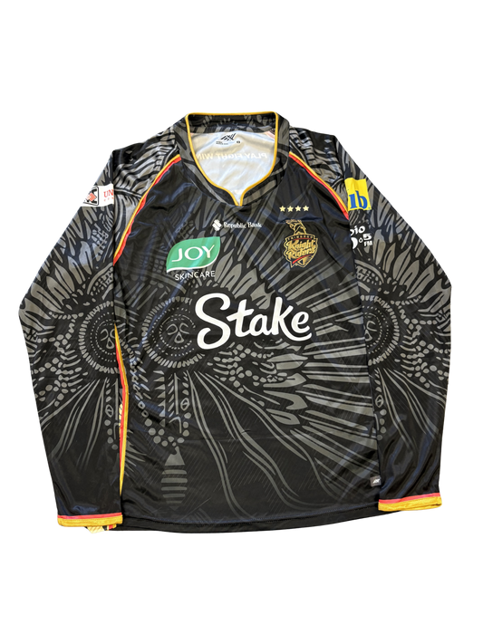 Trinbago Knight Riders 2025 CPL Player Issue LS Training T-Shirt