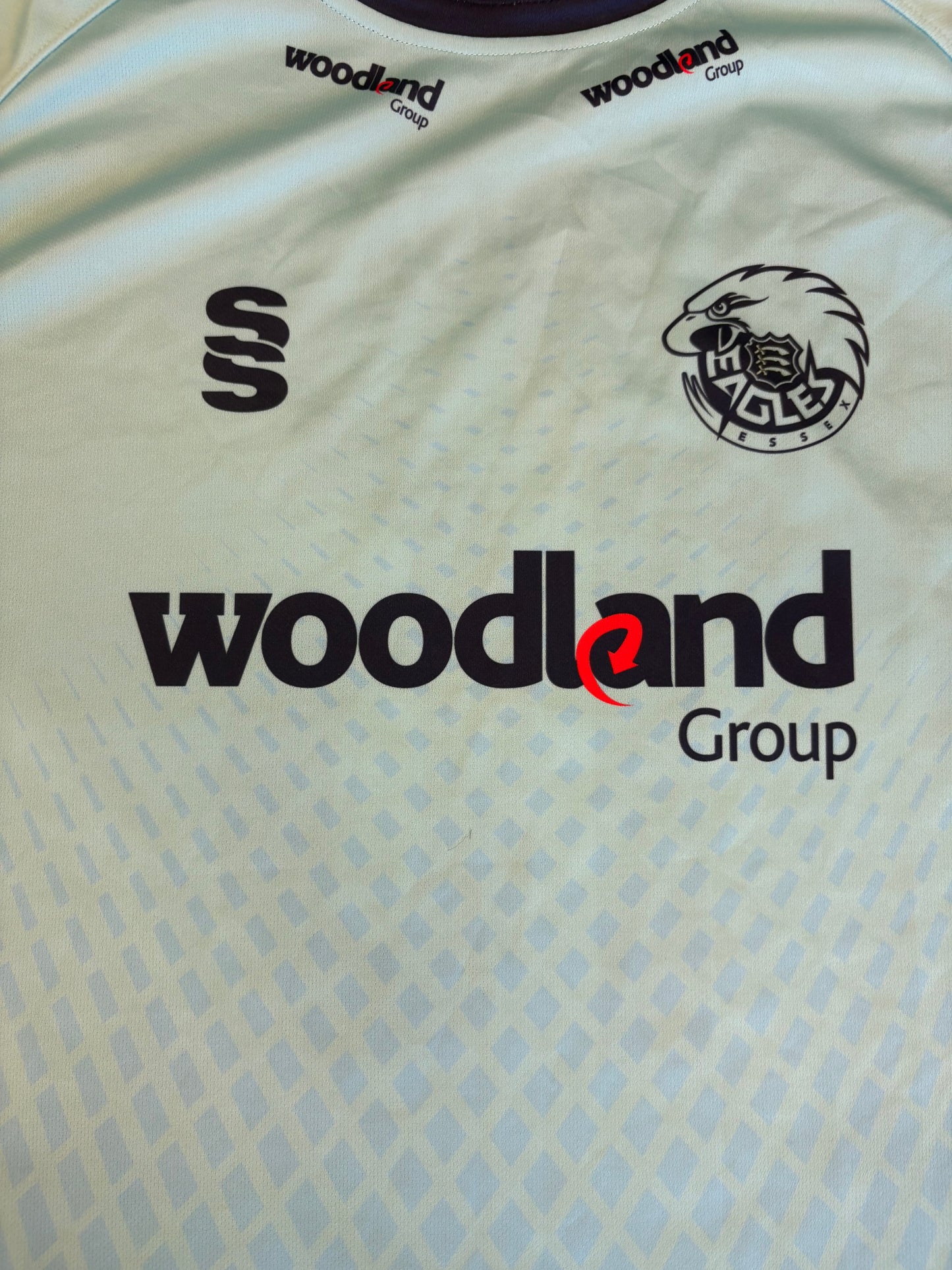 Sam Cook Essex RLODC Match Worn SS Playing Shirt