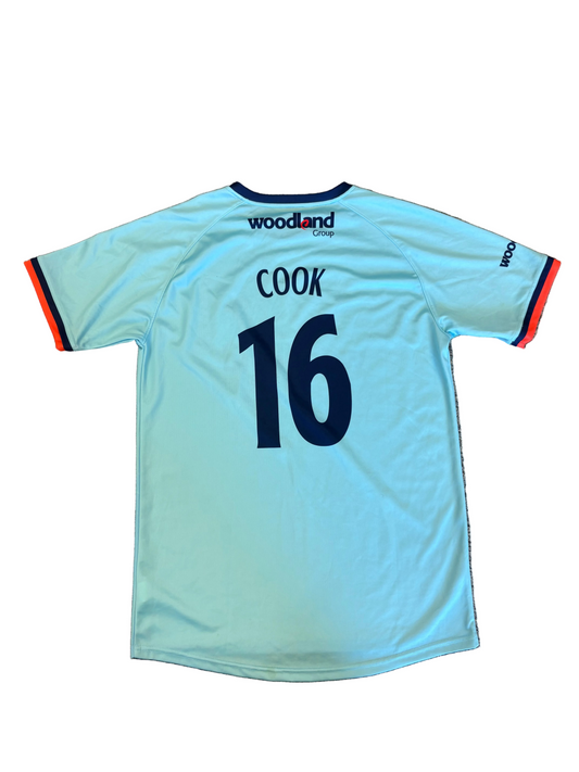 Sam Cook Essex RLODC Match Worn SS Playing Shirt