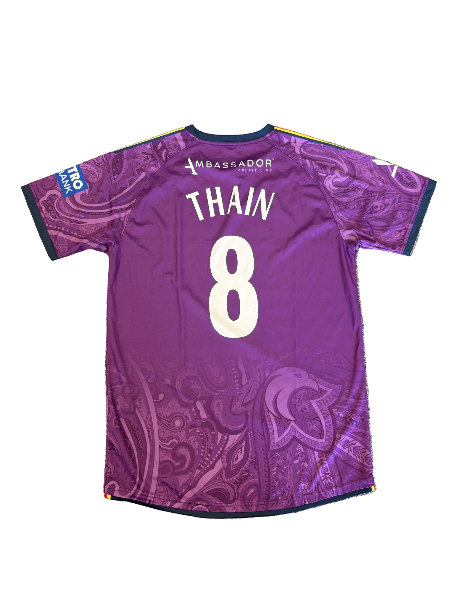 Noah Thain Essex 2024 MB50 Match Worn SS Playing Shirt