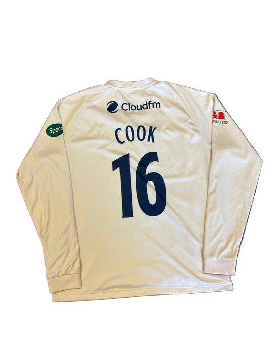 Sam Cook Essex County Championship Match Worn LS Playing Jumper