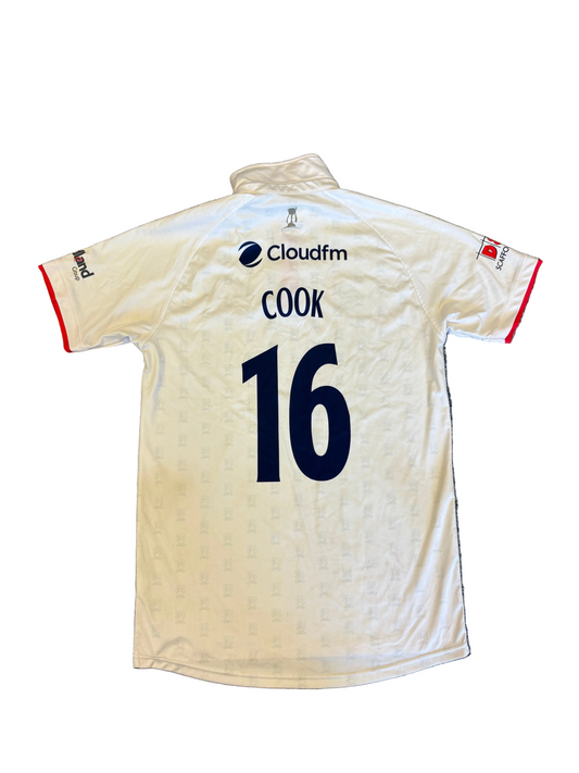 Sam Cook Essex 2020 County Championship Match Worn SS Playing Shirt