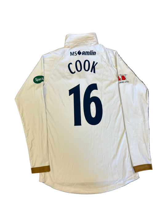 Sam Cook 2016 Essex County Championship Match Worn LS Playing Shirt