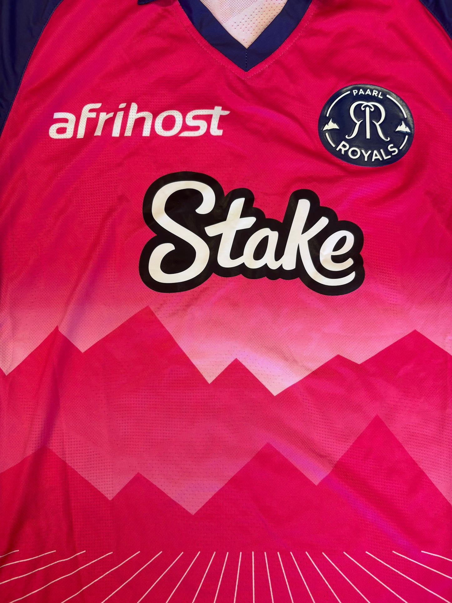 Dewan Marais Paarl Royals 2025 SA20 Match Worn LS Playing Shirt
