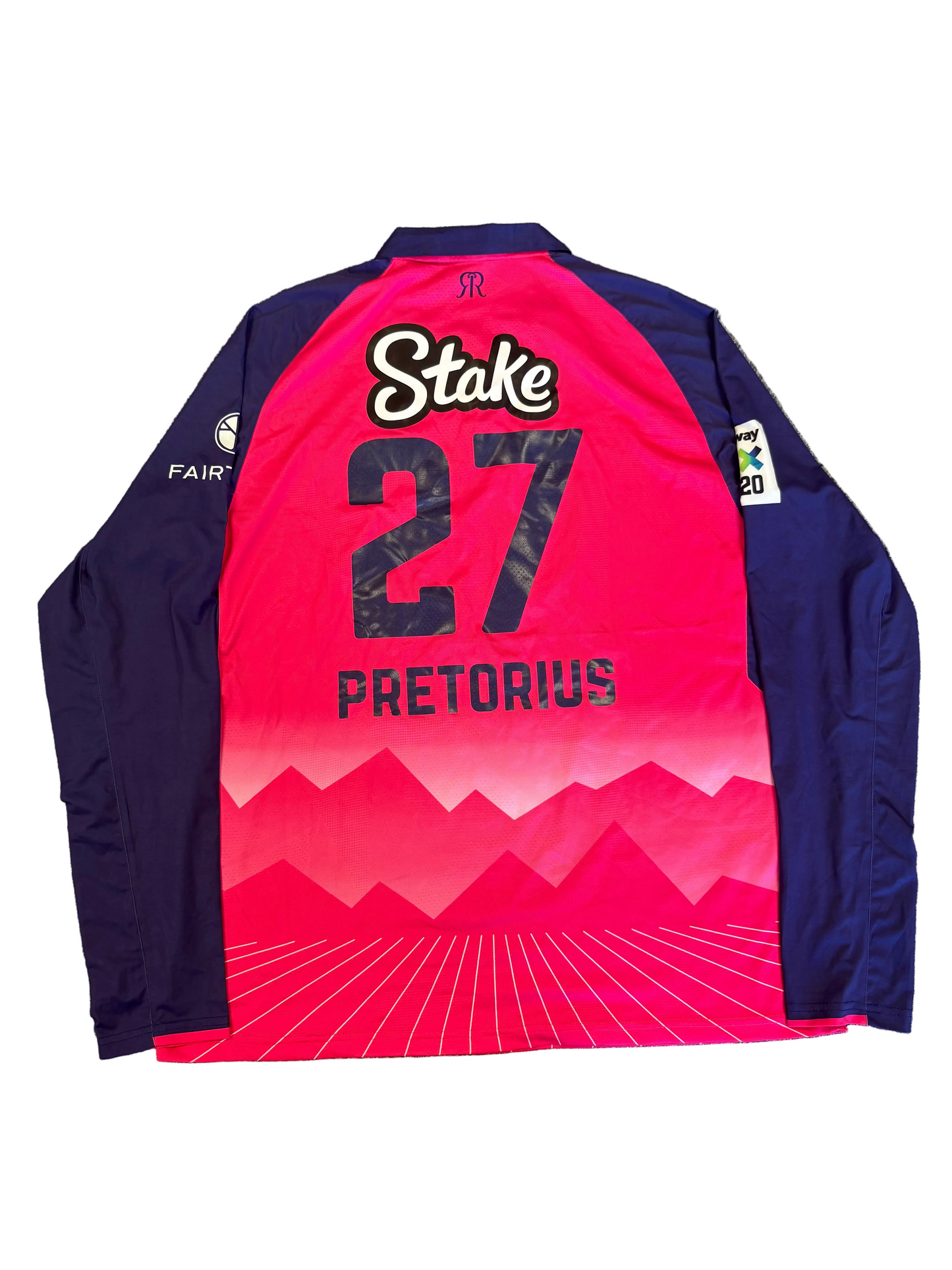 Lhuan-dre Pretorius Paarl Royals 2025 SA20 Match Worn LS Playing Shirt