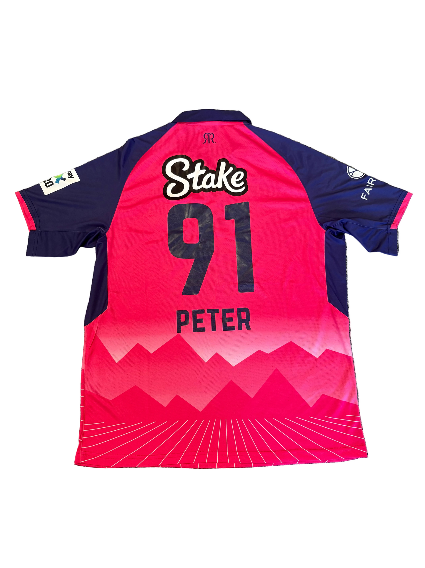 Nqaba Peter Paarl Royals 2025 SA20 Match Issue SS Playing Shirt