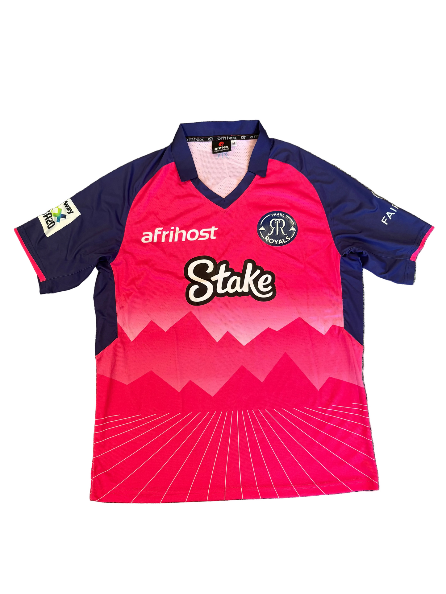Dunith Wellalage Paarl Royals 2025 SA20 Match Worn SS Playing Shirt
