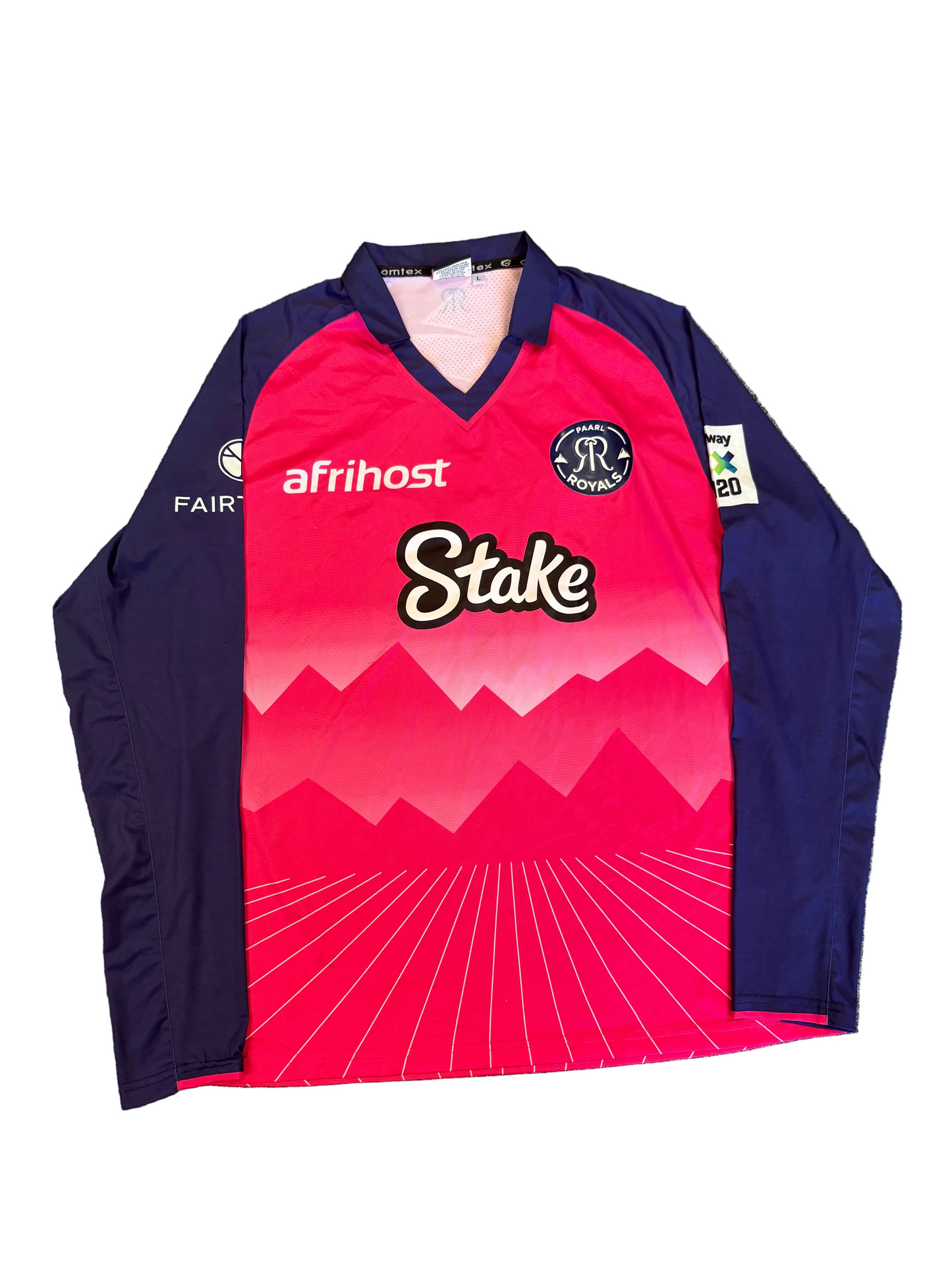 Dinesh Karthik Paarl Royals 2025 SA20 Match Worn LS Playing Shirt