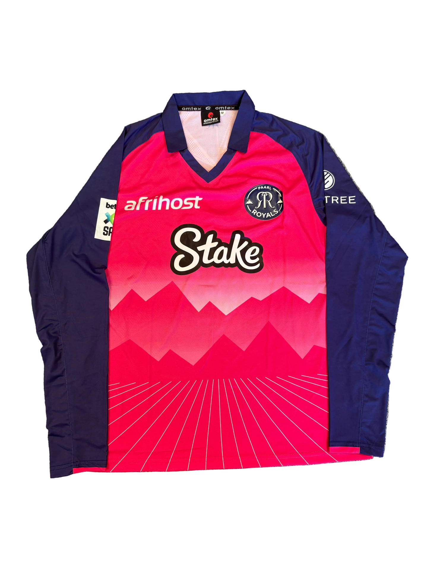 Dunith Wellalage Paarl Royals 2025 SA20 Match Worn LS Playing Shirt