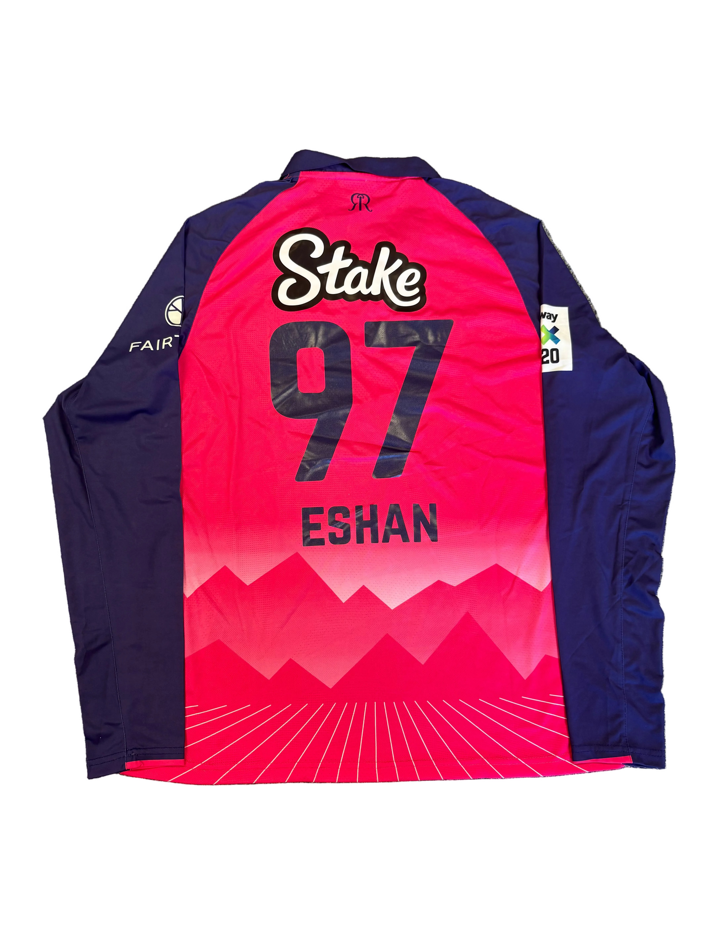 Eshan Malinga Paarl Royals 2025 SA20 Match Issue LS Playing Shirt