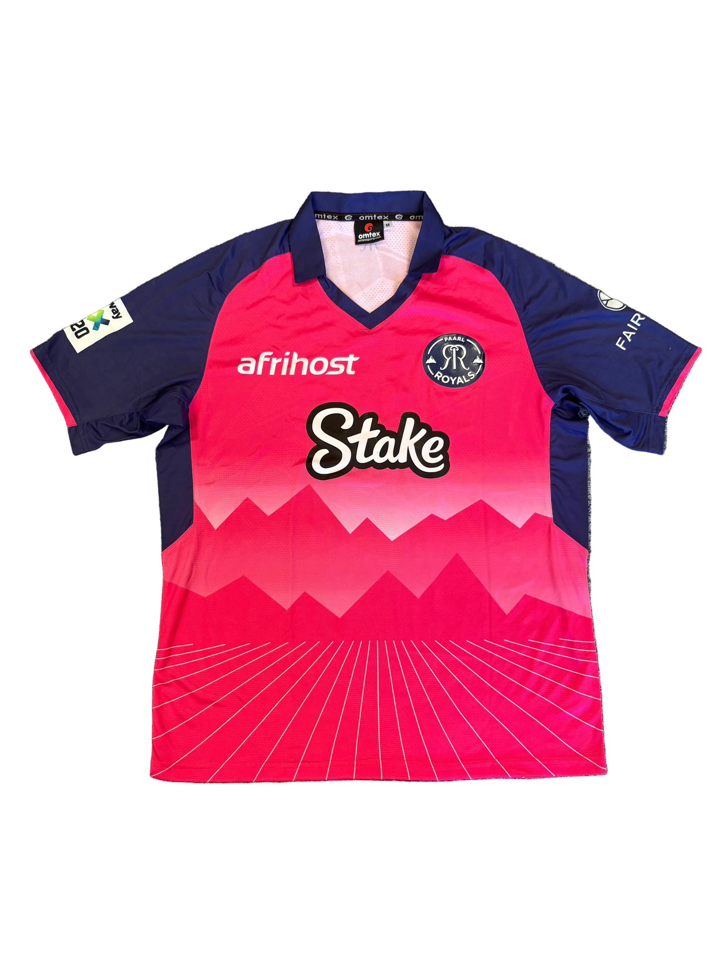 Eshan Malinga Paarl Royals 2025 SA20 Match Worn SS Playing Shirt