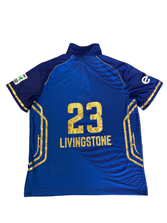 Liam Livingstone MI Cape Town 2024 SA20 Match Issue SS Playing Shirt