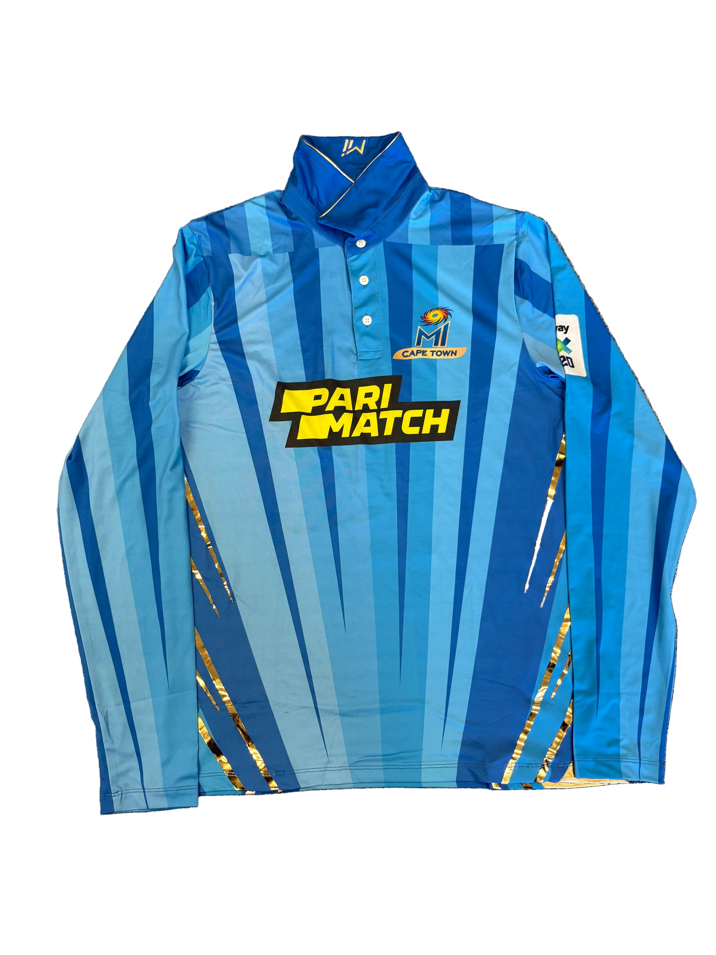 Liam Livingstone MI Cape Town 2023 SA20 Match Issue LS Playing Shirt