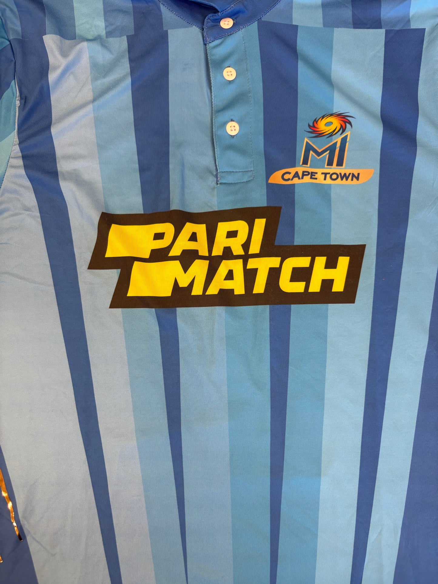 Liam Livingstone MI Cape Town 2023 SA20 Match Issue LS Playing Shirt