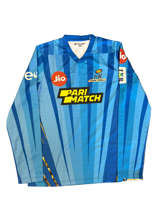 MI Cape Town 2023 SA20 Match Issue LS Playing Jumper