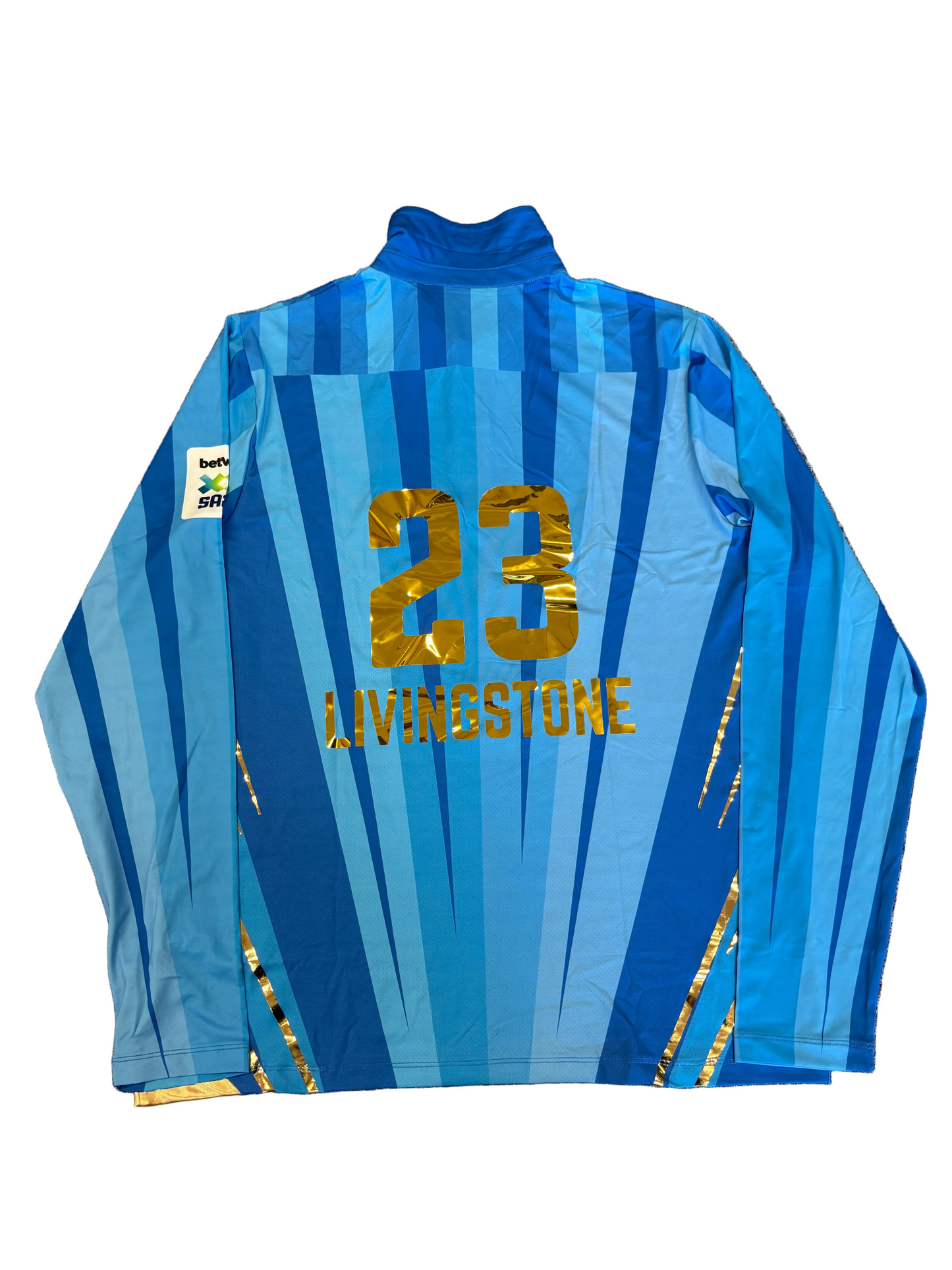 Liam Livingstone MI Cape Town 2023 SA20 Match Issue LS Playing Shirt