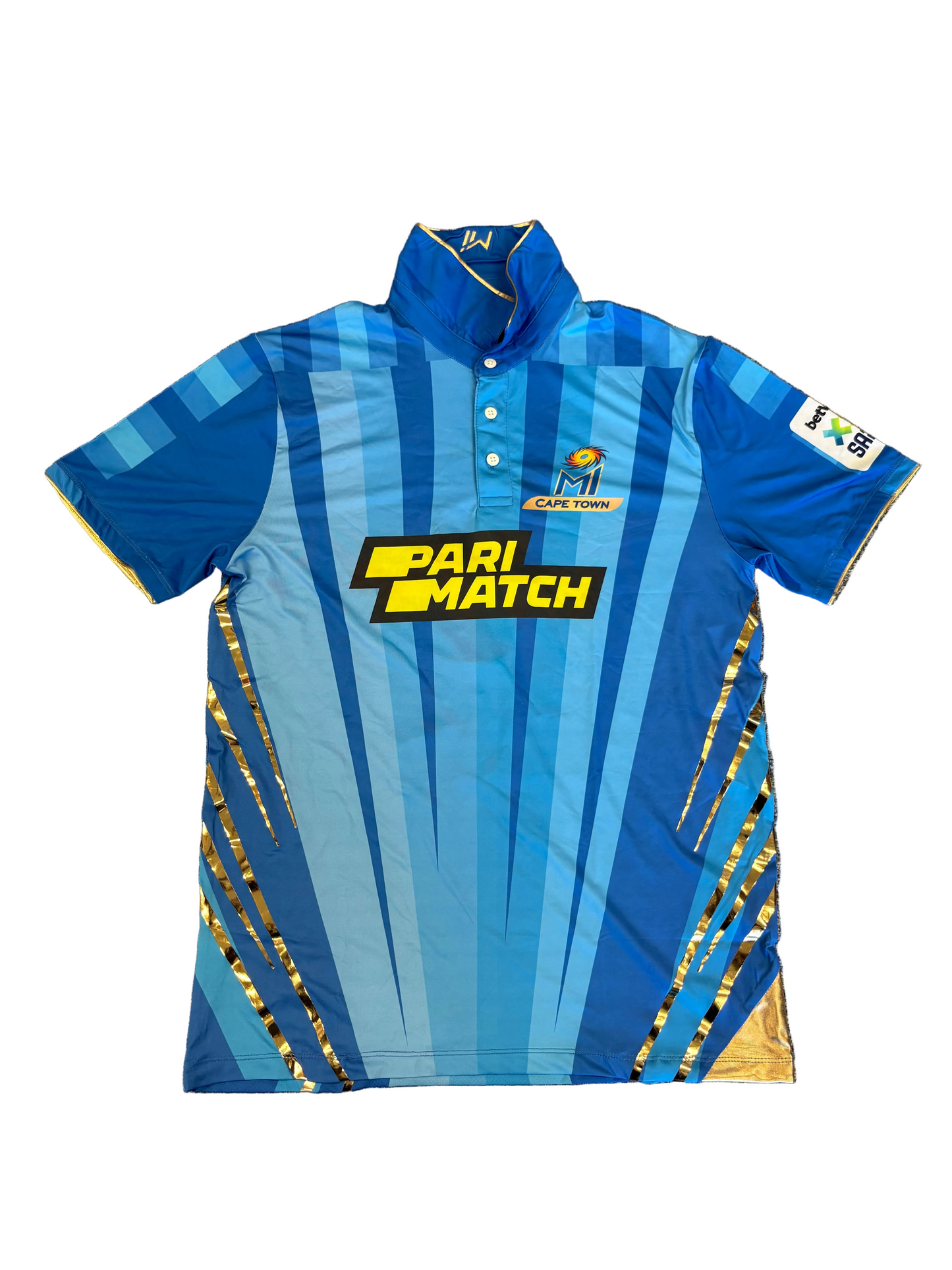 Liam Livingstone MI Cape Town 2023 SA20 Match Issue SS Playing Shirt