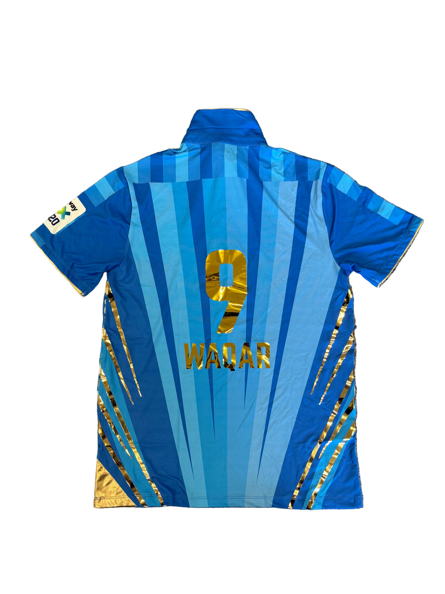 Waqar Salamkheil MI Cape Town 2023 SA20 Match Issue SS Playing Shirt
