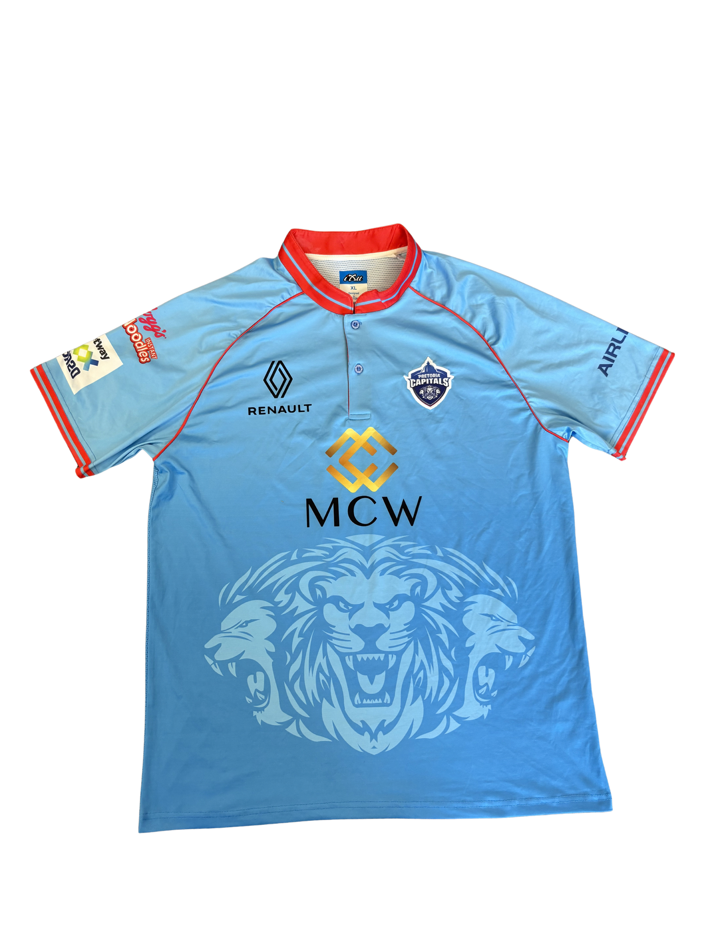 Matthew Boast 2024 Pretoria Capitals Match Worn And Signed SS Playing Shirt