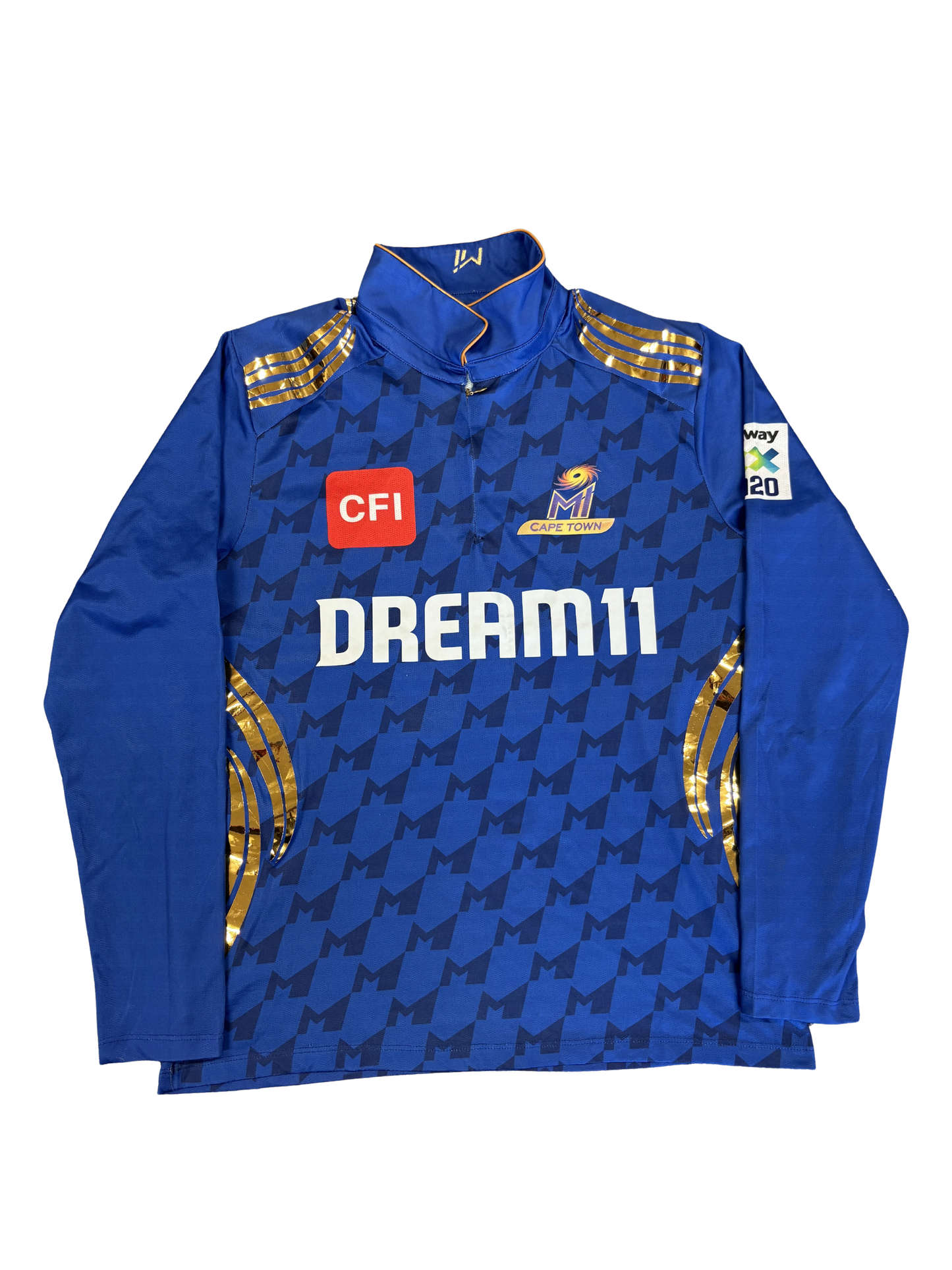 Dane Piedt MI Cape Town 2025 SA20 Match Worn LS Playing Shirt