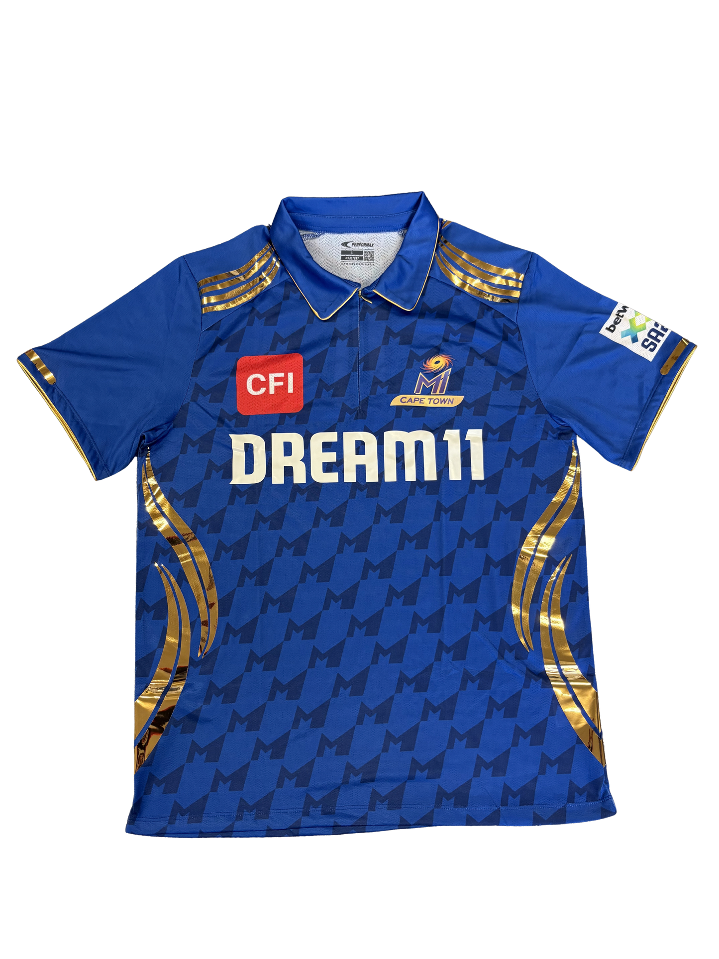 Nuwan Thushara MI Cape Town 2025 SA20 Match Issue SS Playing Shirt