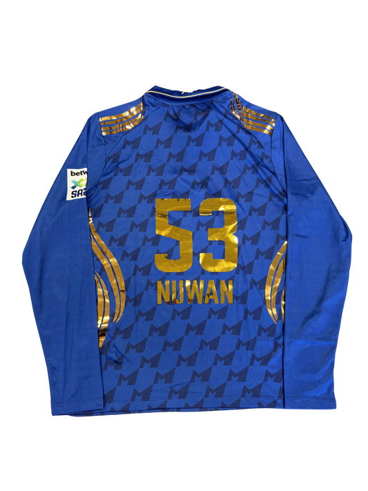 Nuwan Thushara MI Cape Town 2025 SA20 Match Issue LS Playing Shirt