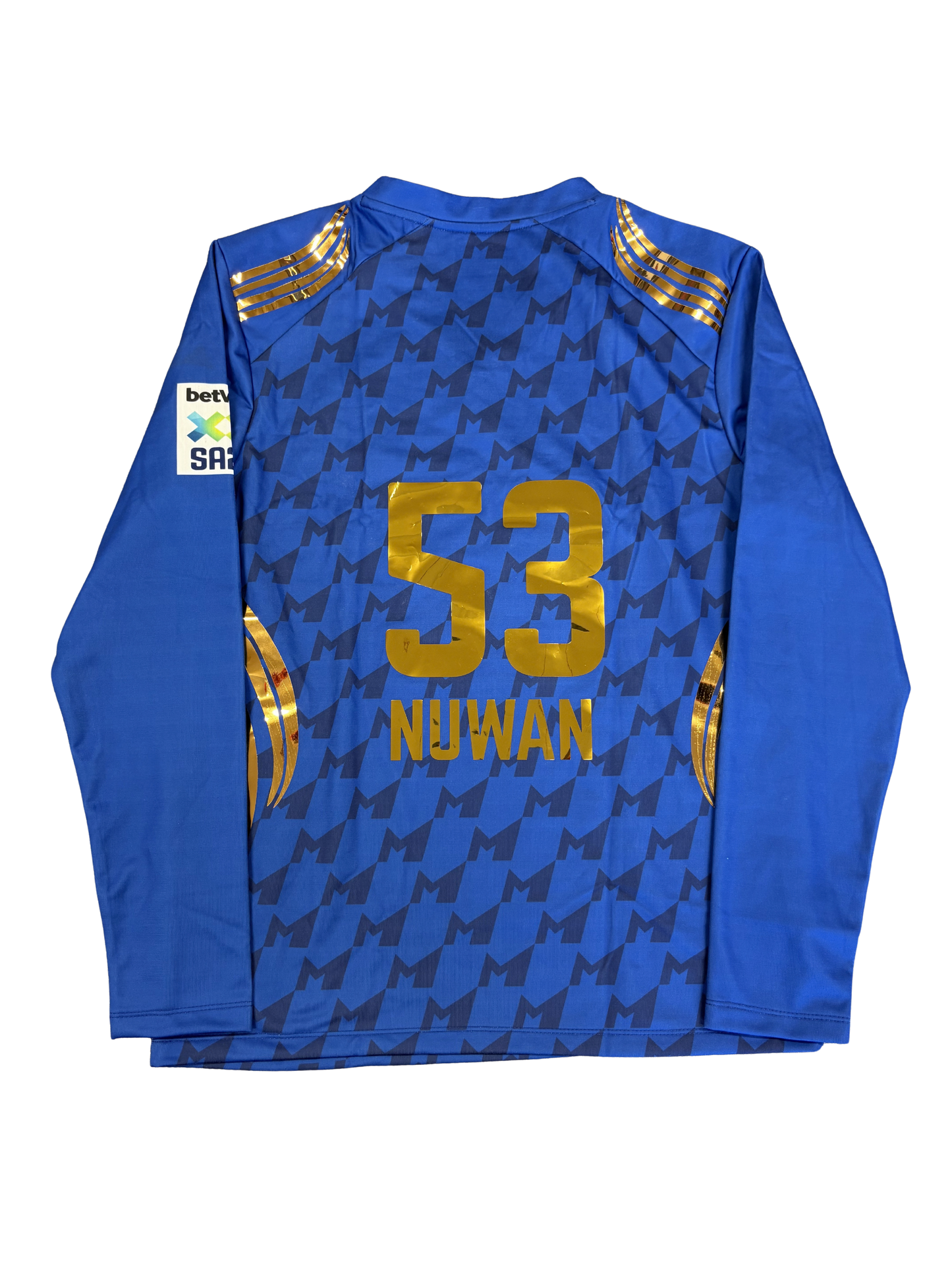 Nuwan Thushara MI Cape Town 2025 SA20 Match Issue LS Playing Jumper